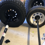 Offroad trailer axle