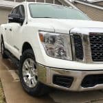 A Nissan Titan from an overland build.