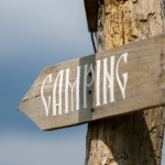 Going to a campsite with a toddler.