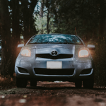 A family car camping