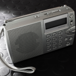 Emergency radio used for camping.