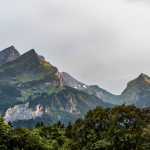 A rough terrain for camping.